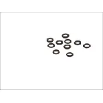 Komplet zapt. prstenova, klima uređaj DELPHI 0695106/0 IC-B2ACC7