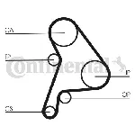 Komplet zupčastog kaiša CONTI CT 1012 K2 IC-9EC41B Komplet zupčastog kaiša CONTI CT 1012 K2 IC-9EC41B