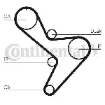 Komplet zupčastog kaiša CONTI CT 1034 K1 IC-9EC42F Komplet zupčastog kaiša CONTI CT 1034 K1 IC-9EC42F