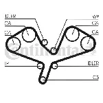 Komplet zupčastog kaiša CONTI CT 1068 K1 IC-BFB29A Komplet zupčastog kaiša CONTI CT 1068 K1 IC-BFB29A