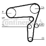 Komplet zupčastog kaiša CONTI CT 1105 K3 IC-D303AE Komplet zupčastog kaiša CONTI CT 1105 K3 IC-D303AE