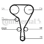 Komplet zupčastog kaiša CONTI CT 1130 K3 IC-DE7E74 Komplet zupčastog kaiša CONTI CT 1130 K3 IC-DE7E74