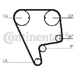 Komplet zupčastog kaiša CONTI CT 773 K1 IC-9EC4AC Komplet zupčastog kaiša CONTI CT 773 K1 IC-9EC4AC