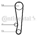 Komplet zupčastog kaiša CONTI CT 788 K1 IC-B418B0 Komplet zupčastog kaiša CONTI CT 788 K1 IC-B418B0