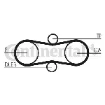 Komplet zupčastog kaiša CONTI CT 914 K1 IC-A35B89 Komplet zupčastog kaiša CONTI CT 914 K1 IC-A35B89
