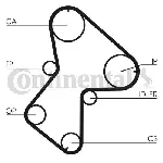 Komplet zupčastog kaiša CONTI CT 940 K3 IC-B8F4E5 Komplet zupčastog kaiša CONTI CT 940 K3 IC-B8F4E5