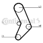 Komplet zupčastog kaiša CONTI CT 999 K1 IC-A05786 Komplet zupčastog kaiša CONTI CT 999 K1 IC-A05786