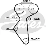 Komplet zupčastog kaiša GATES GATK015419XS IC-E4D043