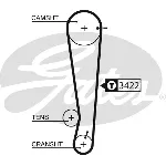 Komplet zupčastog kaiša GATES GATK015511XS IC-E4D07A