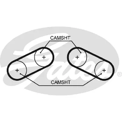 Komplet zupčastog kaiša GATES GATK015527XS IC-E4D081