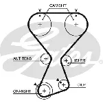 Komplet zupčastog kaiša GATES GATK01T313 IC-E4D17E