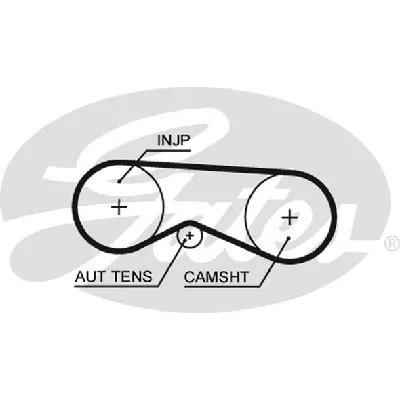 Komplet zupčastog kaiša GATES GATK025557XS IC-E4D103