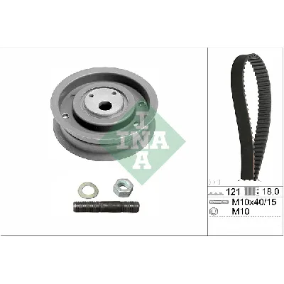 Komplet zupčastog kaiša INA 530 0162 10 IC-B0D666