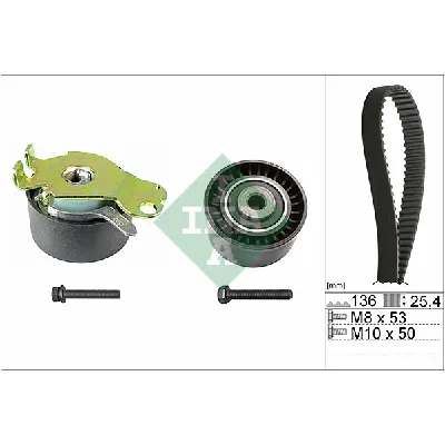 Komplet zupčastog kaiša INA 530 0236 10 IC-B2E185