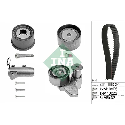 Komplet zupčastog kaiša INA 530 0480 10 IC-BF78D7