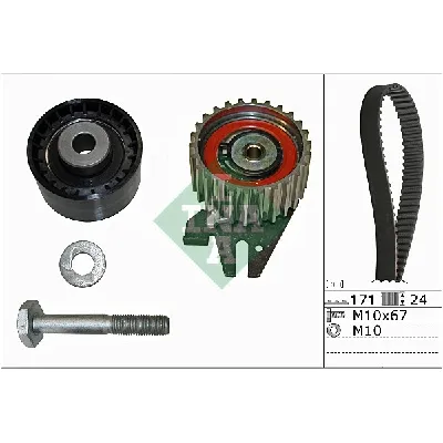 Komplet zupčastog kaiša INA 530 0606 10 IC-D9C75D