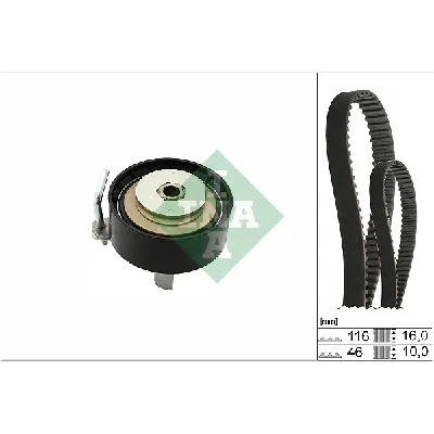 Komplet zupčastog kaiša INA 530 0700 10 IC-E74609