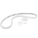 Komplet zupčastog kaiša OE PEUGEOT 1654516080 IC-G11LH7