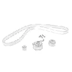 Komplet zupčastog kaiša OE VW 05L 198 119A IC-G0XH1H