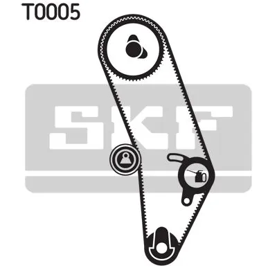 Komplet zupčastog kaiša SKF VKMA 01000 IC-9BA3FD