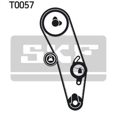 Komplet zupčastog kaiša SKF VKMA 01020 IC-9BDAB9