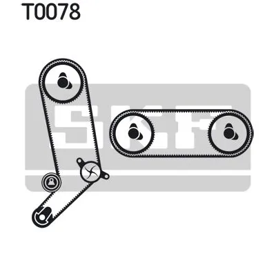 Komplet zupčastog kaiša SKF VKMA 01271 IC-A7ABB8