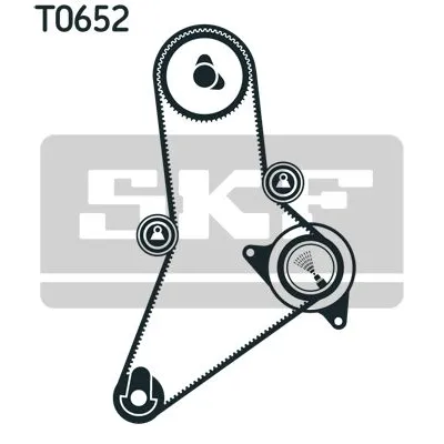 Komplet zupčastog kaiša SKF VKMA 02383 IC-9BDAFC