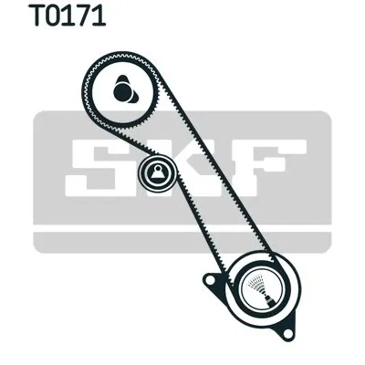 Komplet zupčastog kaiša SKF VKMA 04108 IC-9BDB22