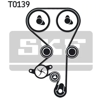 Komplet zupčastog kaiša SKF VKMA 05156 IC-B3BA99