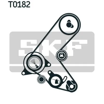 Komplet zupčastog kaiša SKF VKMA 05606 IC-A7ABC6