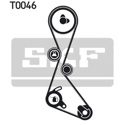 Komplet zupčastog kaiša SKF VKMA 06101 IC-9BDB44