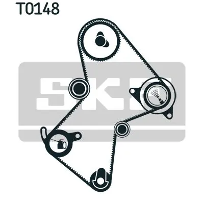 Komplet zupčastog kaiša SKF VKMA 06125 IC-9BDB50