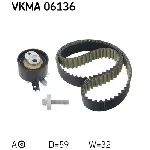 Komplet zupčastog kaiša SKF VKMA 06136 IC-DD4262