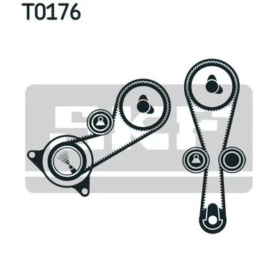 Komplet zupčastog kaiša SKF VKMA 07304 IC-A7ABD5