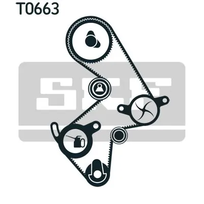 Komplet zupčastog kaiša SKF VKMA 91003 IC-9BDB9D