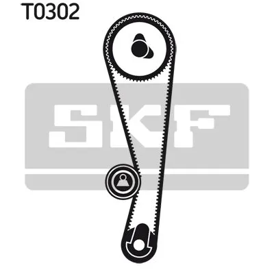 Komplet zupčastog kaiša SKF VKMA 91005 IC-9BDB9E