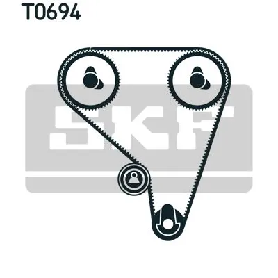 Komplet zupčastog kaiša SKF VKMA 91017 IC-9BDBA3