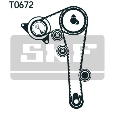 Komplet zupčastog kaiša SKF VKMA 92516 IC-A0DF60