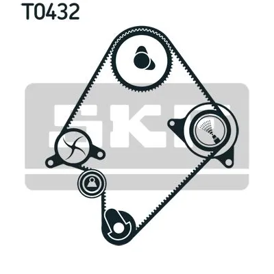 Komplet zupčastog kaiša SKF VKMA 94009 IC-9BDBE0