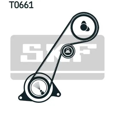 Komplet zupčastog kaiša SKF VKMA 94616 IC-A0DF66