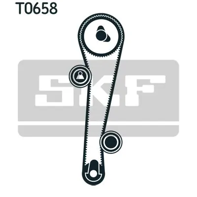 Komplet zupčastog kaiša SKF VKMA 95656 IC-B3BAB1