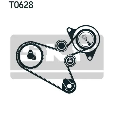 Komplet zupčastog kaiša SKF VKMA 99004 IC-9BDC35