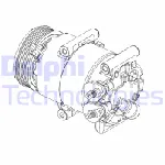 Kompresor, klima-uređaj DELPHI CS20324 IC-E623EF