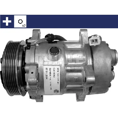 Kompresor, klima-uređaj MAHLE ACP 360 000S IC-G0LMC6