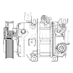 Kompresor, klima-uređaj MAHLE ACP 635 000P IC-G0LMHK