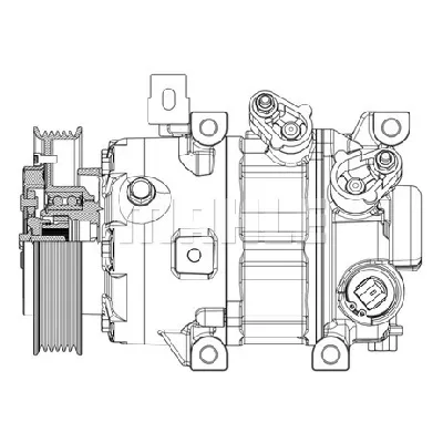 Kompresor, klima-uređaj MAHLE ACP 635 000P IC-G0LMHK