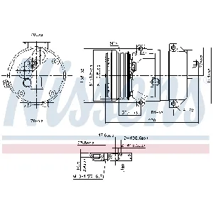 Kompresor, klima-uređaj NISSENS NIS 890050 IC-E1B69F