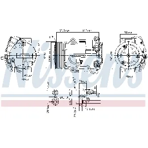 Kompresor, klima-uređaj NISSENS NIS 890058 IC-E4AA6F