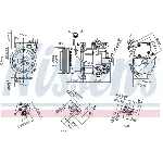 Kompresor, klima-uređaj NISSENS NIS 890077 IC-E0B7B4