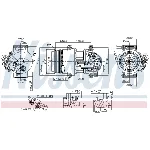 Kompresor, klima-uređaj NISSENS NIS 890078 IC-DED9B3